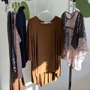 Renee long shirt brown size XS